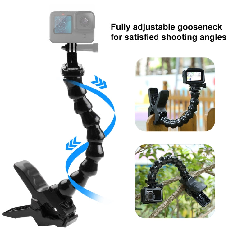 PULUZ Jaws Flex Clamp Mount per GoPro e DJI Osmo