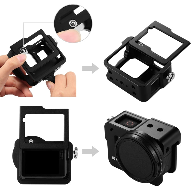 Custodia gabbia in lega di alluminio per GoPro HERO 2018/6/5