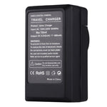 Caricabatterie con presa PULUZ EU con cavo per batteria Casio CNP130, CNP130 EU Plug
