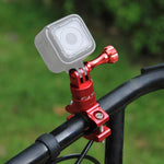 Supporto adattatore manubrio bici in alluminio con rotazione 360°