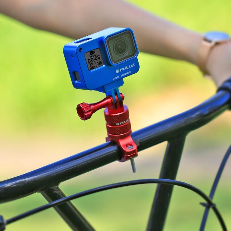 Supporto adattatore manubrio bici in alluminio con rotazione 360°