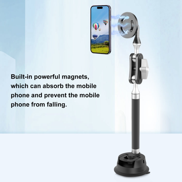 Supporto magnetico a ventosa per tablet e smartphone