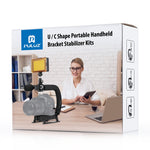 Stabilizzatore per staffa DV portatile portatile a forma di U/C per tutte le fotocamere reflex e fotocamere DV domestiche, C-Shaped Bracket(AE), C-Shaped Bracket