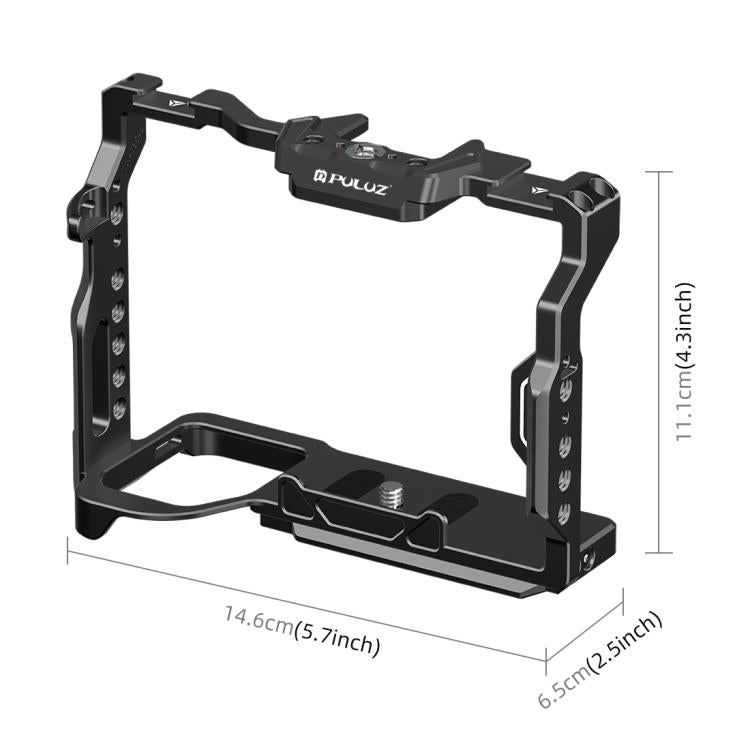 Impianto di stabilizzazione Bullseye Matte Black KG per Sony AF/YLC-7M4/H4/AH/AH/AH/HH-E, For Sony A7 IV Cage