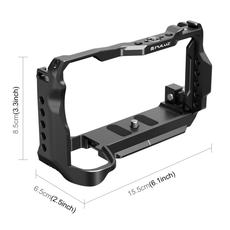 Per Sony A6700 PULUZ Metal Camera Cage Stabilizzatore Rig, For Sony A6700