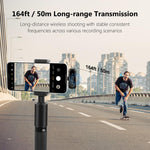 Microfono lavalier wireless PULUZ 4 TX + 1 RX, Type-C 4 TX + 1 RX