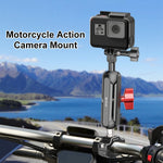 Supporto con morsetto medio per retrovisore moto PULUZ