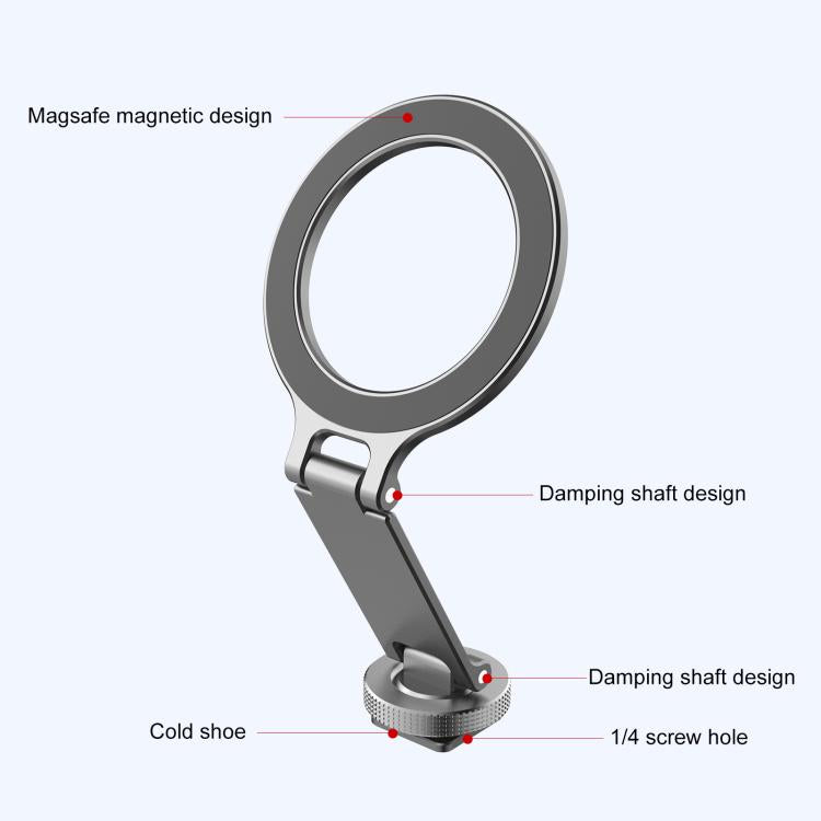 Supporto telefono pieghevole con attacco magnetico MagSafe per fotocamera Cold