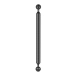 Braccio flottante in fibra di carbonio a doppia sfera PULUZ da 12 pollici, 30,4 cm, lunghezza 20,8 mm, diametro sfera: 25 mm, 12 inch Black, 12 inch Blue, 12 inch Red