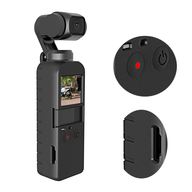 Set custodie silicone texture diamante per DJI Osmo Pocket