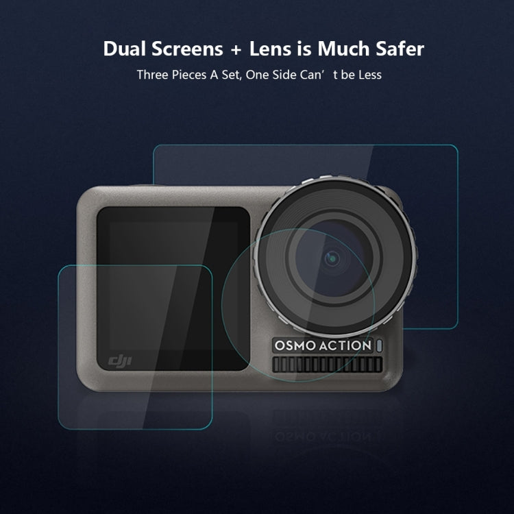Pellicola vetro temperato 9H per DJI Osmo Action