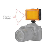 PULUZ Pocket 96 LED 860LM Luce professionale per vlogging, fotografia, video e studio fotografico con filtri magnetici bianchi e arancioni, pannello luminoso per fotocamere Canon, Nikon, DSLR, 96 LED (AE), 104 LED