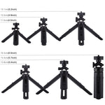 PULUZ Pocket Supporto per treppiede da tavolo regolabile in 5 modalità con vite da 1/4 di pollice per DSLR e fotocamere digitali, altezza regolabile: 16,5-21,5 cm
