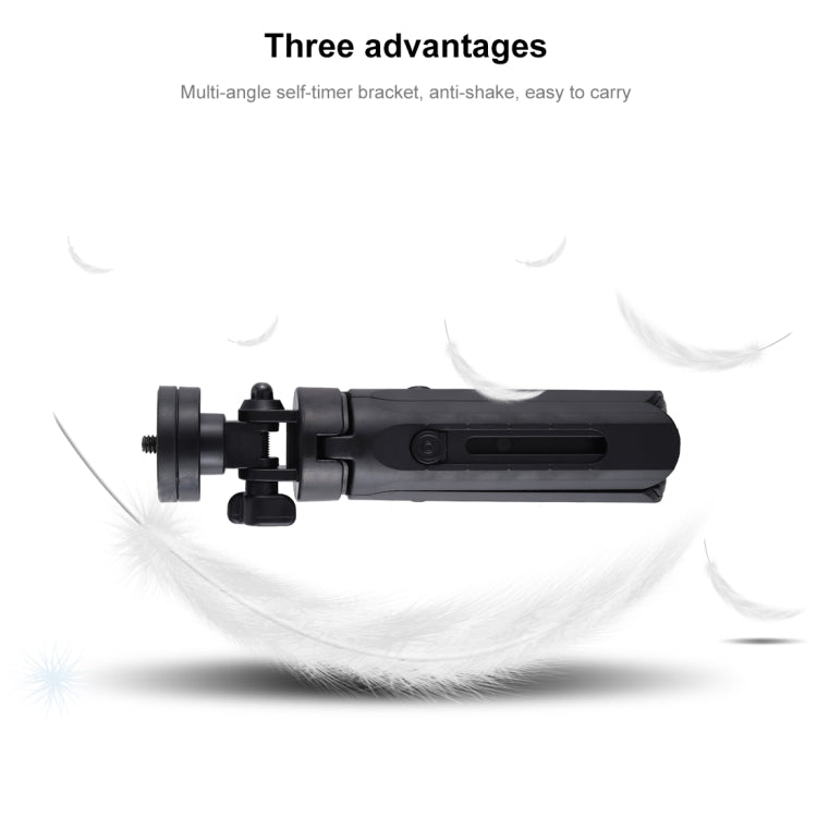 PULUZ Pocket Supporto per treppiede da tavolo regolabile in 5 modalità con vite da 1/4 di pollice per DSLR e fotocamere digitali, altezza regolabile: 16,5-21,5 cm