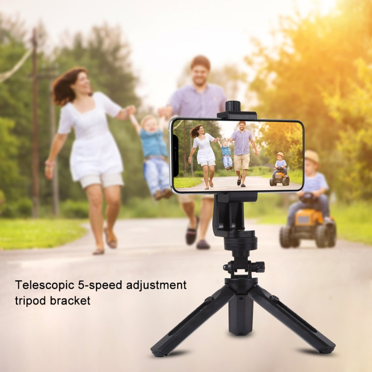 PULUZ Pocket Supporto per treppiede da tavolo regolabile in 5 modalità con vite da 1/4 di pollice per DSLR e fotocamere digitali, altezza regolabile: 16,5-21,5 cm