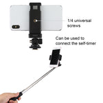 Adattatore treppiede con morsetto per smartphone 1/4"