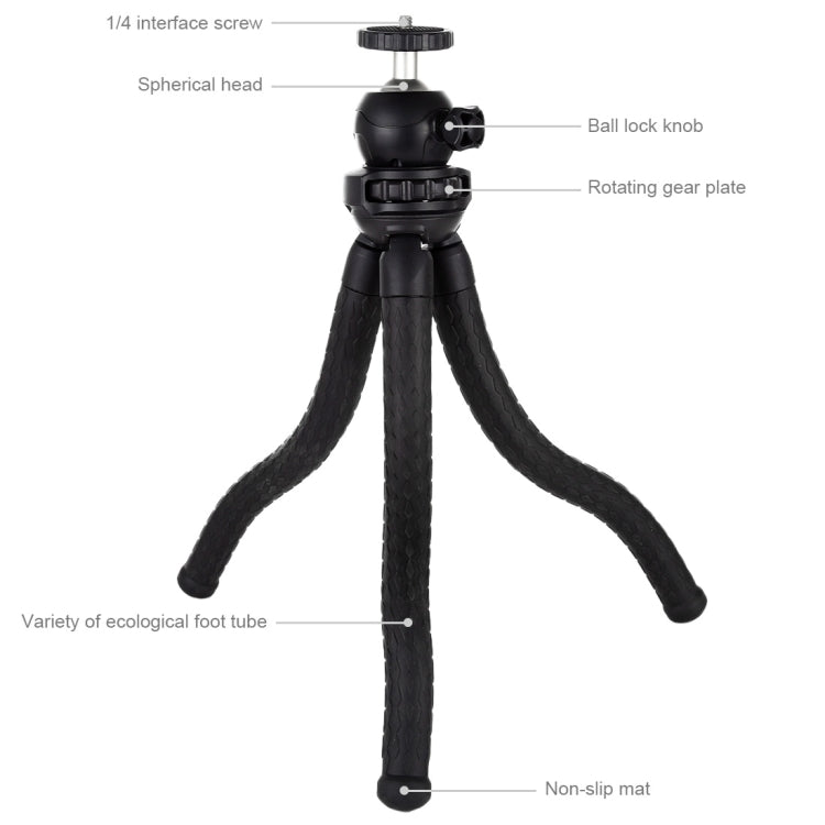 Treppiede flessibile Mini Octopus 30cm per fotocamere