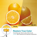 Luce ad anello LED USB 30 cm dimmerabile a 3 colori - immagine 7