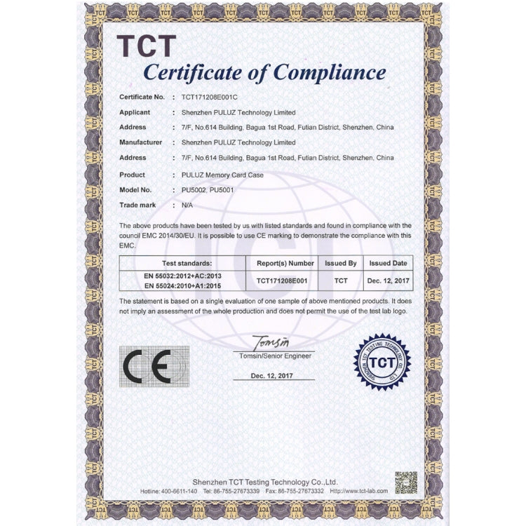 Custodia per schede memoria PULUZ 11 in 1 compatta
