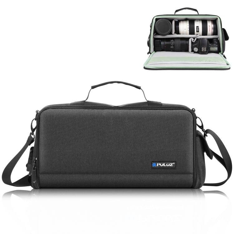 Borsa a tracolla per fotocamera portatile PULUZ Borsa a tracolla per archiviazione digitale, Crossbody Shoulder Bag