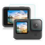 Pellicola vetro temperato per GoPro HERO9/10/11/12 Nero