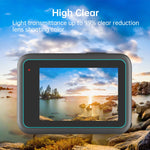 Pellicola vetro temperato per GoPro HERO9/10/11/12 Nero
