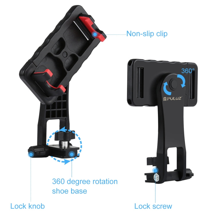 Supporto girevole smartphone PULUZ con rotazione 360°