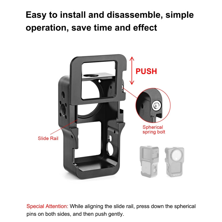 Gabbia in lega di alluminio per DJI Action 2
