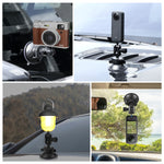 Supporto a ventosa 1/4" per braccio magico PULUZ