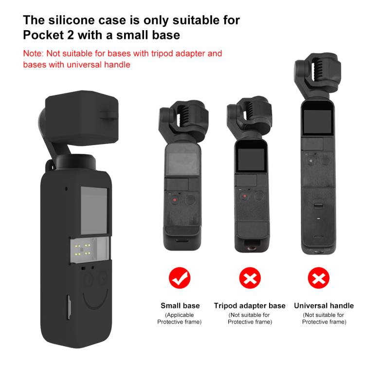Set custodie in silicone per DJI Osmo Pocket 2