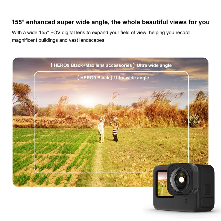 Obiettivo grandangolare PULUZ Max Lens Mod per GoPro