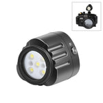PULUZ 40 m Luce di riempimento subacquea a LED per fotografia 1000LM 3,7 V/1100 mAh Luce subacquea per GoPro Hero11 Black / HERO10 Black / HERO9 Black /HERO8 / HERO7 /6 /5 /5 Session /4 Session /4 /3+ /3 /2 /1,Insta360 ONE R, DJI Osmo Action e altre ac...