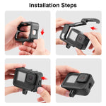 Gabbia montaggio ricaricabile per GoPro HERO9-13 Nero