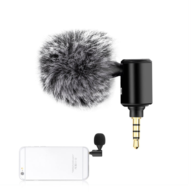 Microfono direzionale a condensatore jack 3,5 mm per smartphone