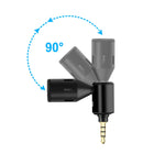 Microfono direzionale a condensatore jack 3,5 mm per smartphone - immagine 3