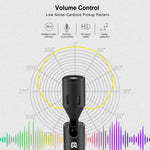 Microfono direzionale a condensatore jack 3,5 mm per smartphone - immagine 4