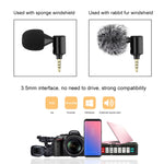Microfono direzionale a condensatore jack 3,5 mm per smartphone - immagine 6