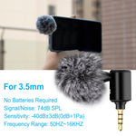 Microfono direzionale a condensatore jack 3,5 mm per smartphone - immagine 7