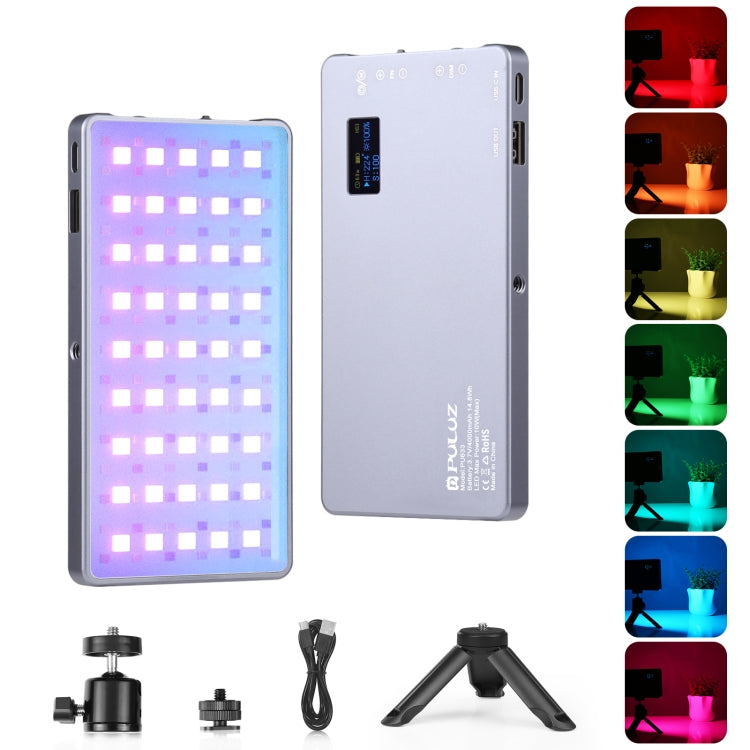 PULUZ LED a colori RGB Beauty Fill Light Pocket Vlogging Photography Light, Pocket Light