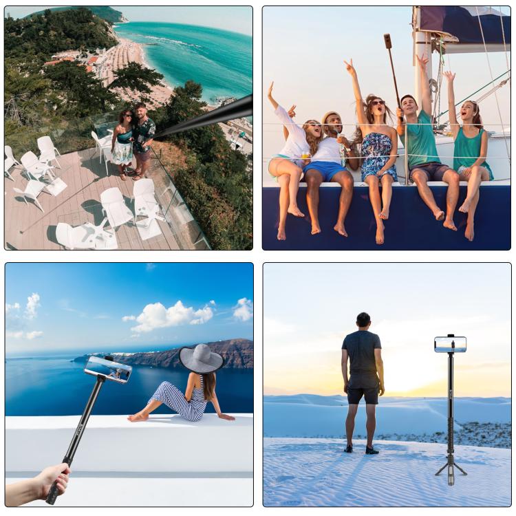 Monopiede in metallo 2m per Insta360 e fotocamere panoramiche