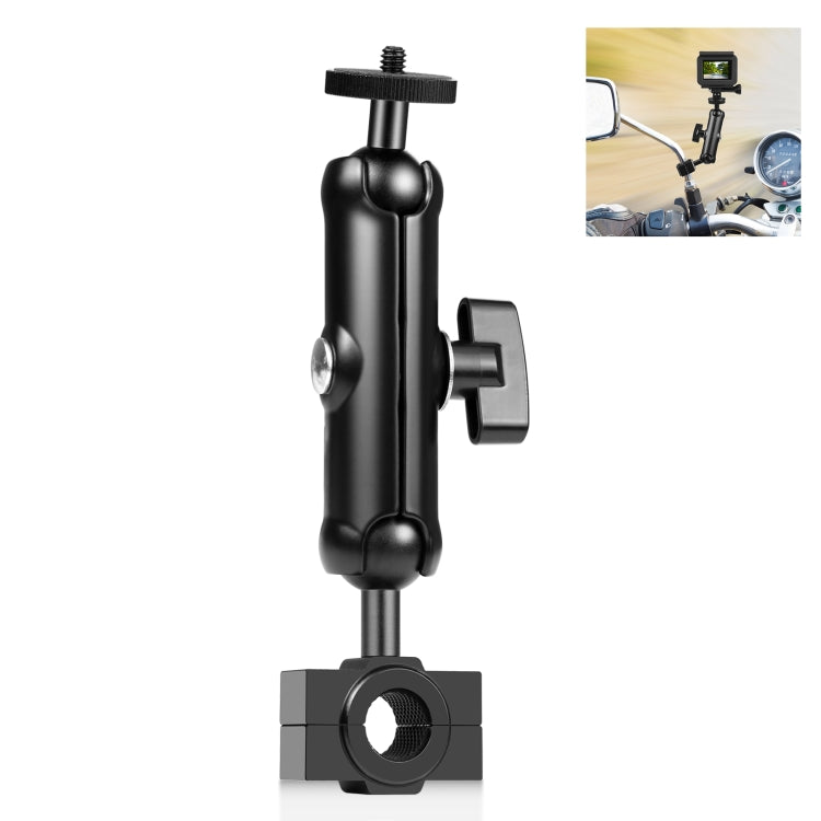 Supporto fisso per specchietto retrovisore moto compatibile GoPro