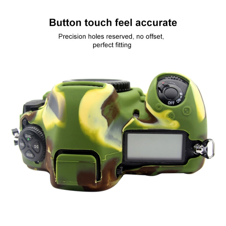 Custodia protettiva in morbido silicone PULUZ per Nikon D850, For Nikon D850