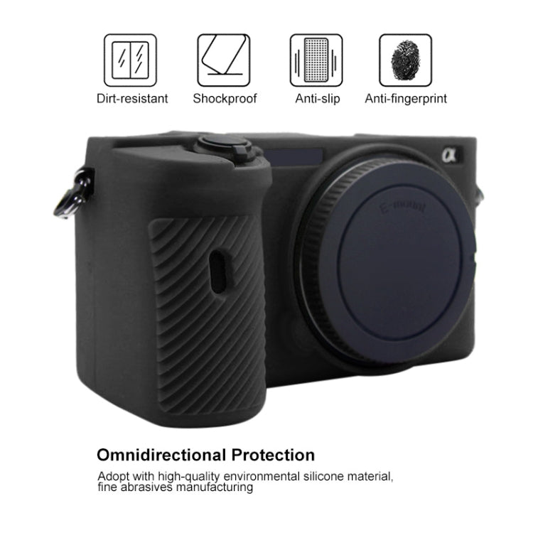 Custodia protettiva in morbido silicone PULUZ per Sony A6600 / ILCE-6600, For Sony A6600