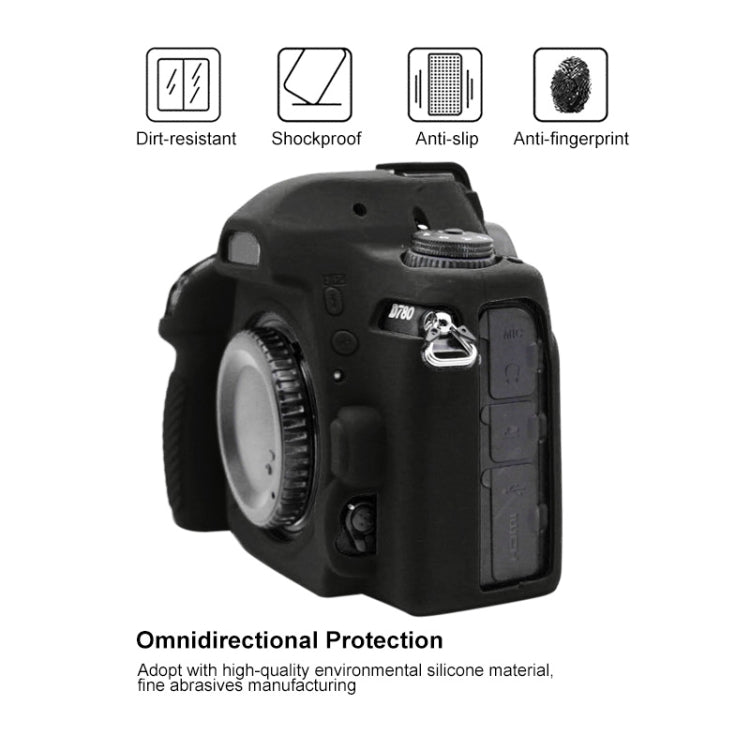 Custodia protettiva in morbido silicone PULUZ per Nikon D780, For Nikon D780