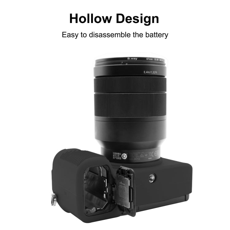 Custodia protettiva in morbido silicone PULUZ per Sony A7C / ILCE-7C, For Sony A7C