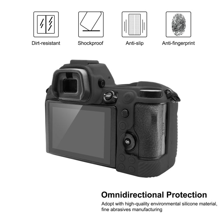 Custodia protettiva in silicone morbido PULUZ per Nikon Z6 II, For Nikon Z6 II