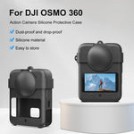 Custodia in silicone PULUZ per DJI Osmo 360 con copriobiettivo