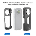 Telaio protettivo in metallo per Insta360 X3 con protezione lente