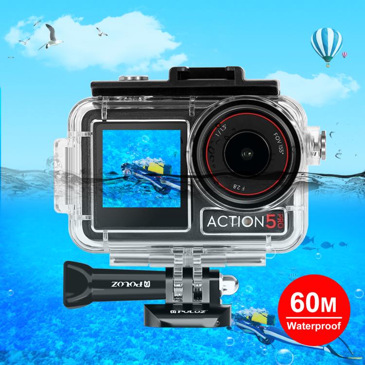 Custodia subacquea impermeabile per DJI Osmo Action 3/4