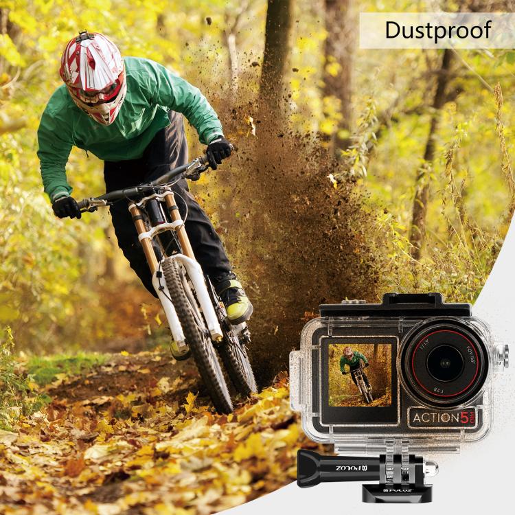 Custodia subacquea impermeabile per DJI Osmo Action 3/4